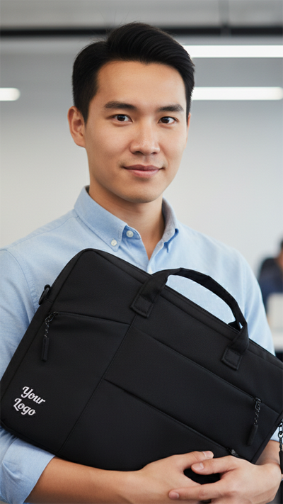 Tas Laptop Sling Black